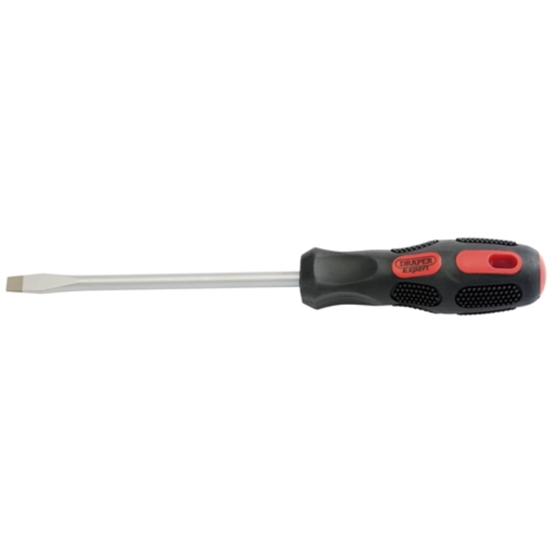 Draper Plain Slot Flared Tip Screwdriver, 8 x 150mm (Sold Loose)