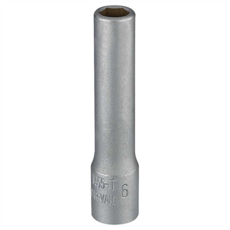 Elora Deep Socket, 1/4″ Sq. Dr., 6mm