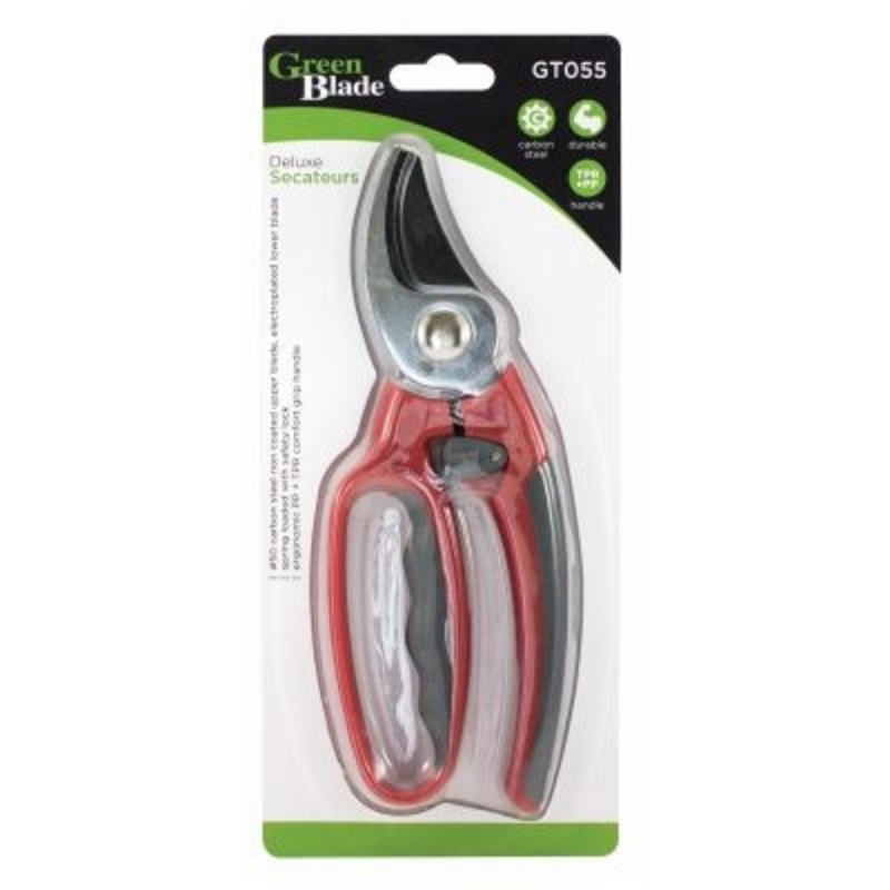 Green Blade Deluxe Secateurs