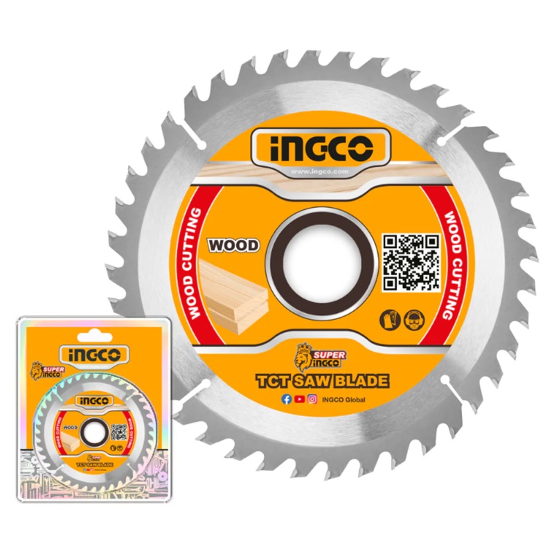 Ingco TSB118515 TCT Circular Saw Blade Set 7-1/4″ 40T