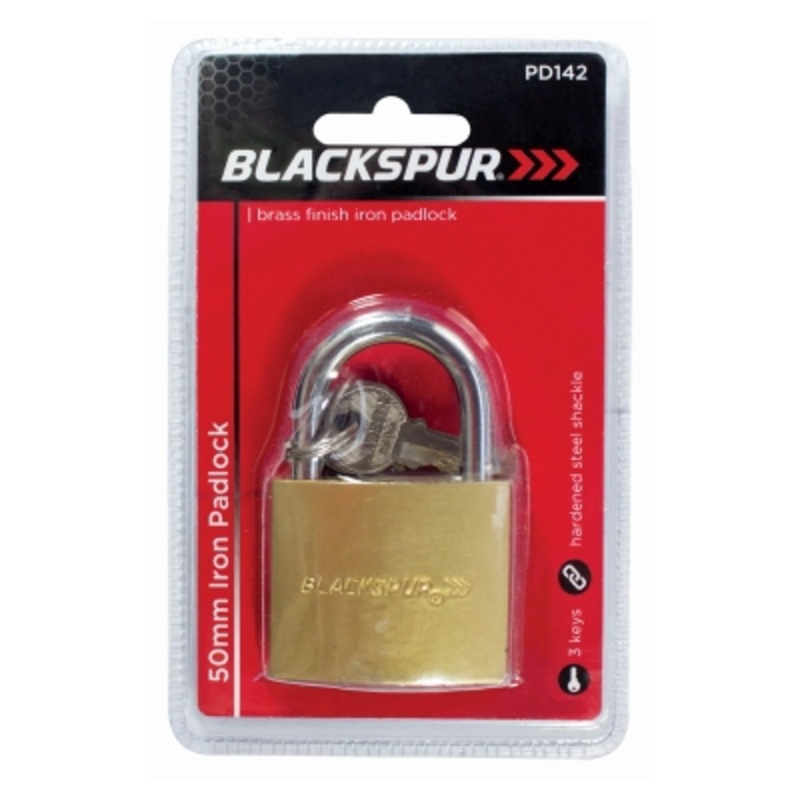 Blackspur 50Mm Iron Padlock