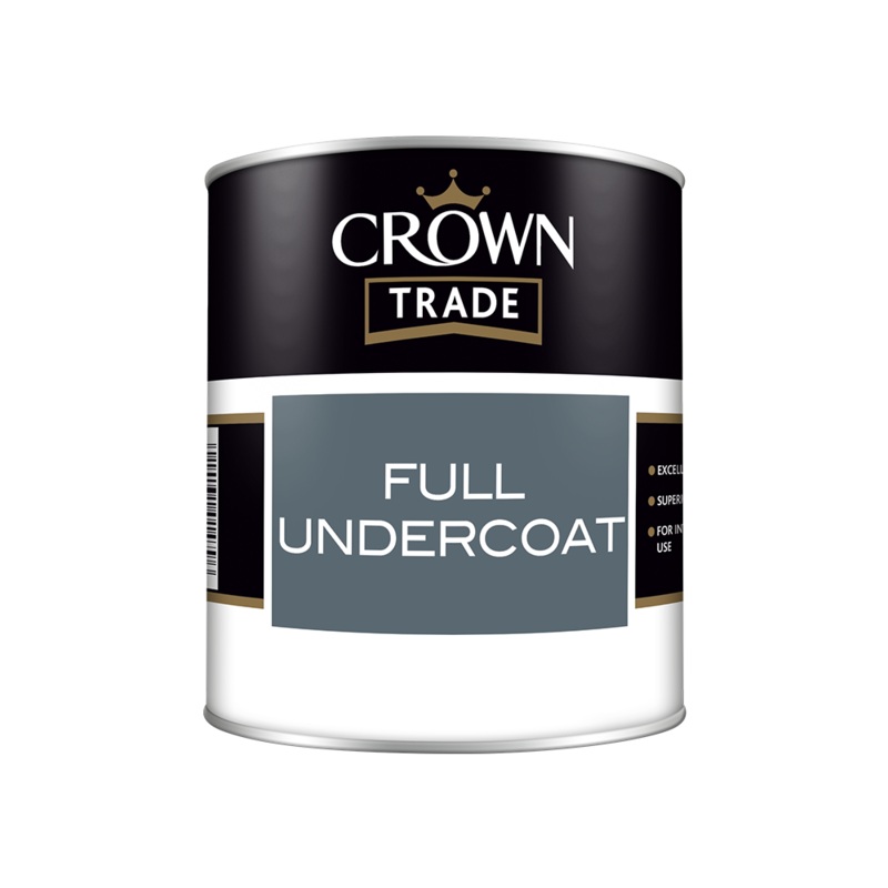 Crown Trade Undercoat 1L White Default Title