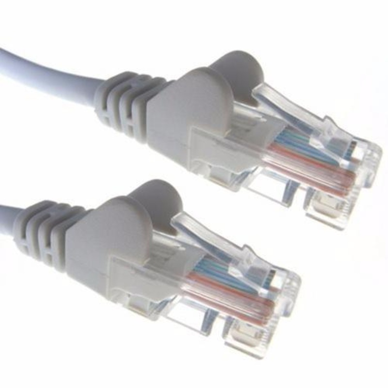 Zexum Grey RJ45 Cat6 High Quality 24AWG Stranded Snagless UTP Ethernet Network LAN Patch Cable