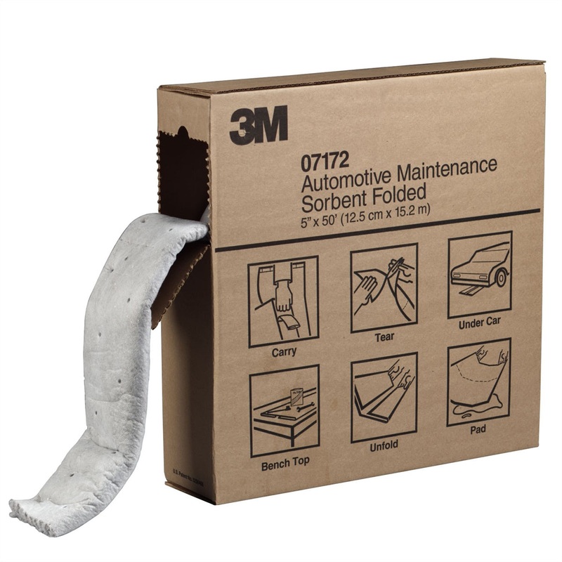 Oil Spill Folded Pads 5″ X 50′ Per Box