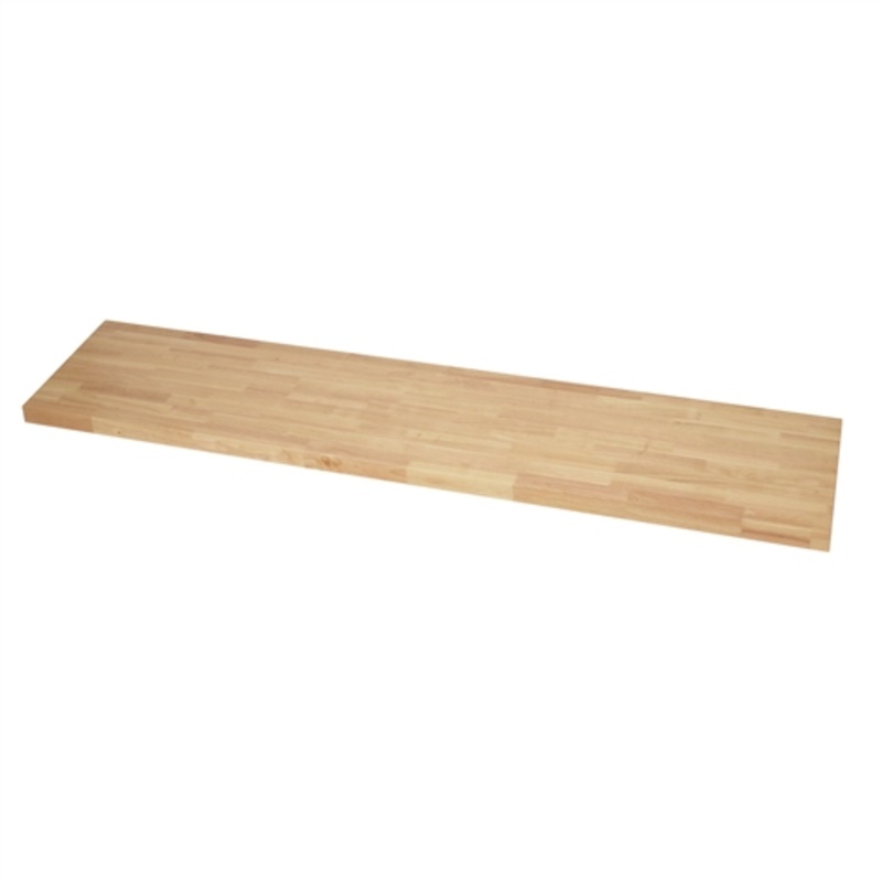 Bunker Modular Hardwood Worktop, 1360mm