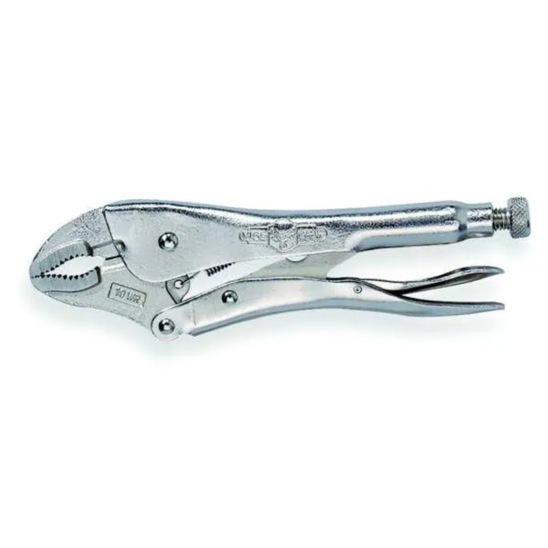 VIse-Grip 10WR Fast Release Curved Jaw Locking Pliers with Wire Cutter 10″