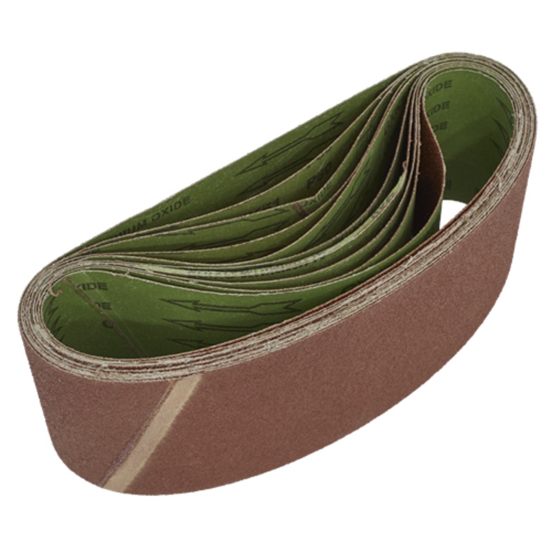 Worksafe Sanding Belt 100 x 610mm 80Grit – Pack of 10