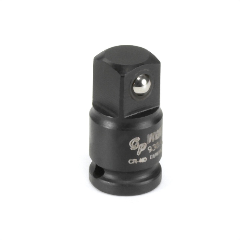 1/4″ Female x 3/8″ Male Adapter w/ Friction Ball