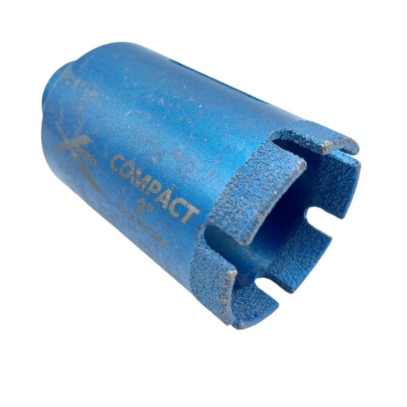 S207K200 2″ X 5/8-11T Vacuum Brazed Porcelain and Compact Stone Core Bits – Premium