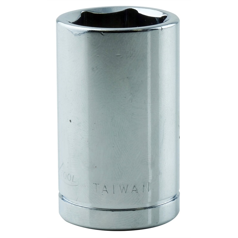 1/2in. Drive Standard 6 Point Socket 15mm