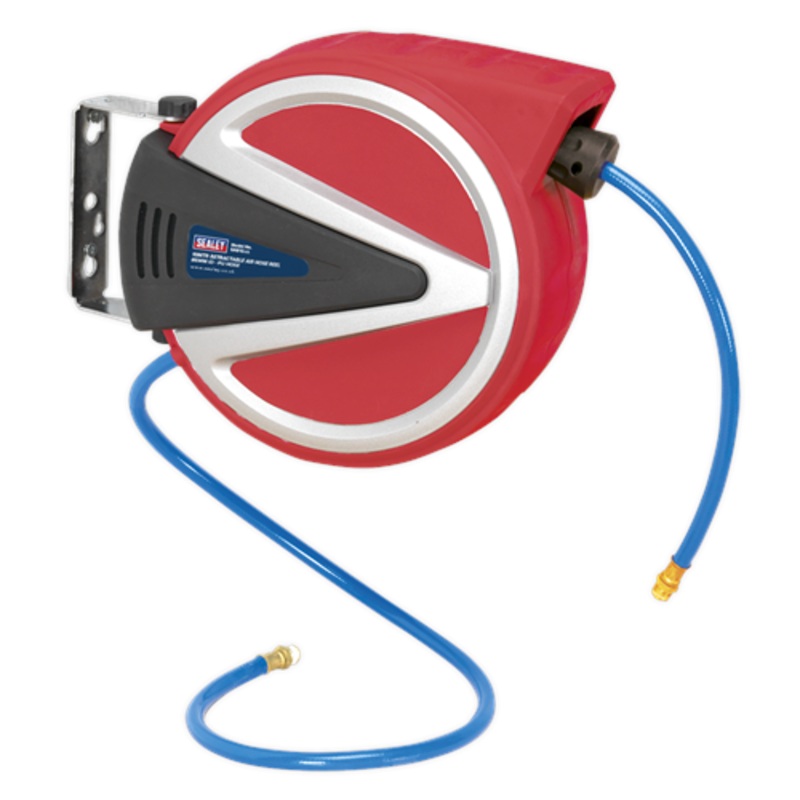Sealey Retractable Air Hose Reel 10m 8mm ID – PU Hose