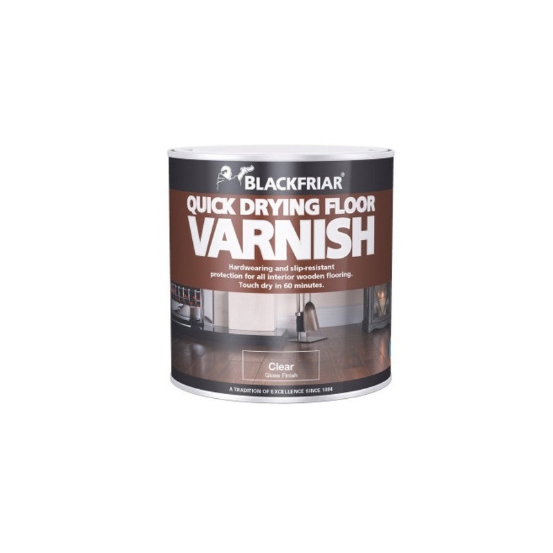 Blackfriar QD Floor Varnish Clear Satin 5lt Default Title