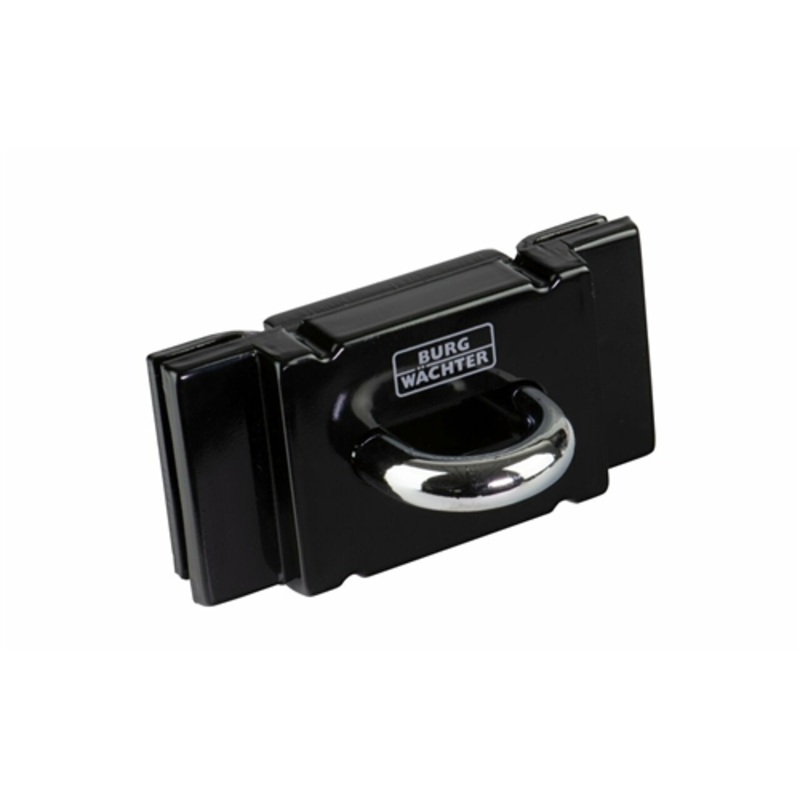 Burg Wachter Heavy Duty Security Ground Bracket Anchor, Black