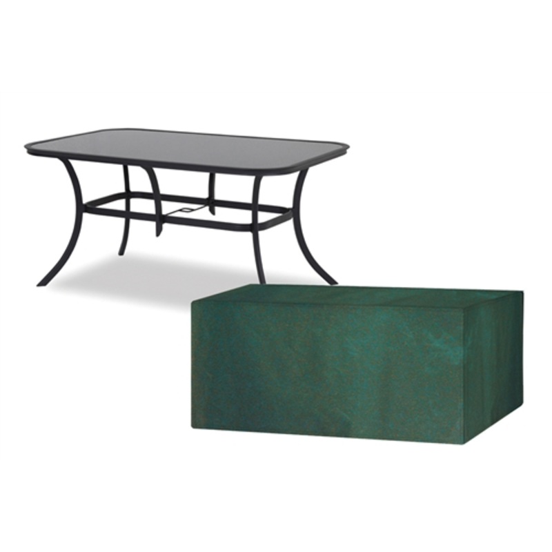 Garland 6 Seater Rectangular Table Cover Green, 5 Year Warranty