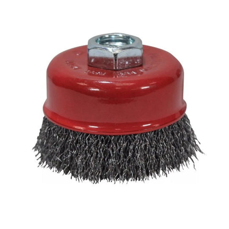 Wire Cup Brush 80mm M14x2, 0.30mm Steel Wire Default Title
