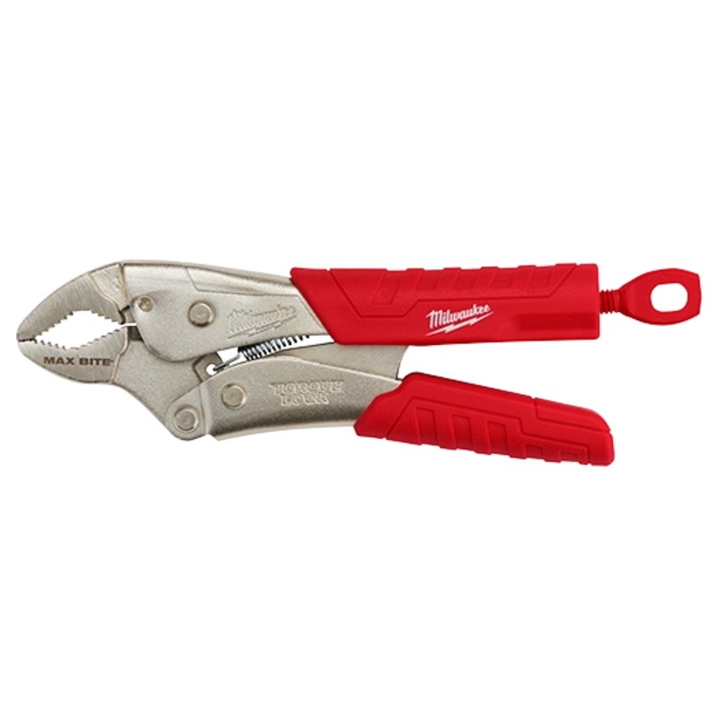 7″ TORQUE LOCK MAXBITE Curved Jaw Locking Pliers with Grip