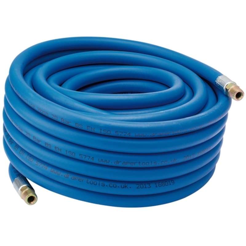 Draper Air Line Hose, 15m, 1/4″/6mm Bore, 1/4″ BSP