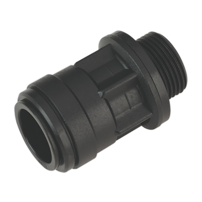 Sealey Straight Adaptor 22mm 3/4″BSP Pack of 2 (John Guest Speedfit – PM012216E)