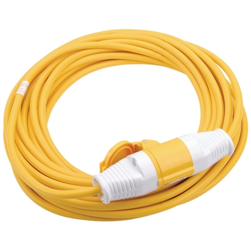 Draper 110V Extension Cable, 14m x 2.5mm