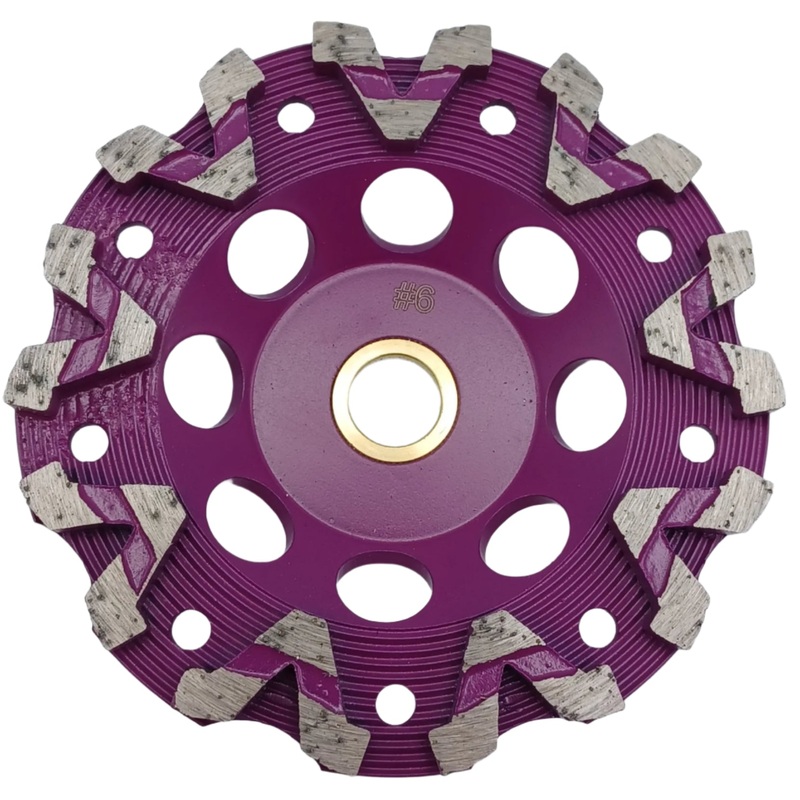 5″ Syntec V-Segmented Cup Wheel
