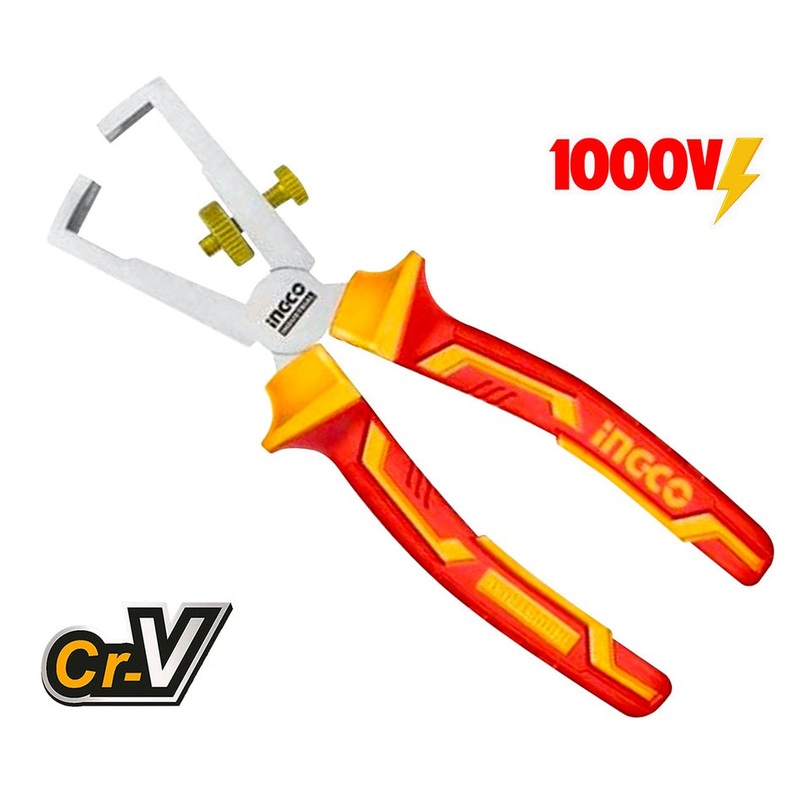 Ingco HIWSP28160 Insulated Wire Stripping Pliers 6″