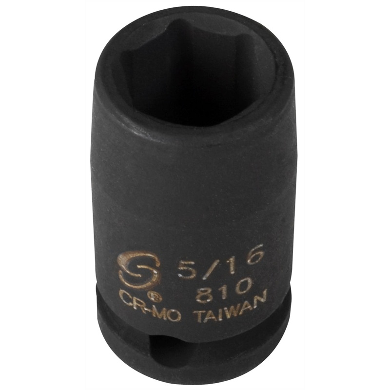 1/4″ Drive 6 Point Standard Impact Socket 5/16″