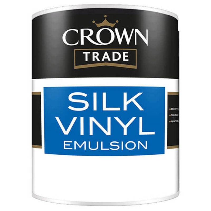 Crown Trade 2.5 Litre Vinyl Silk Magnolia Default Title
