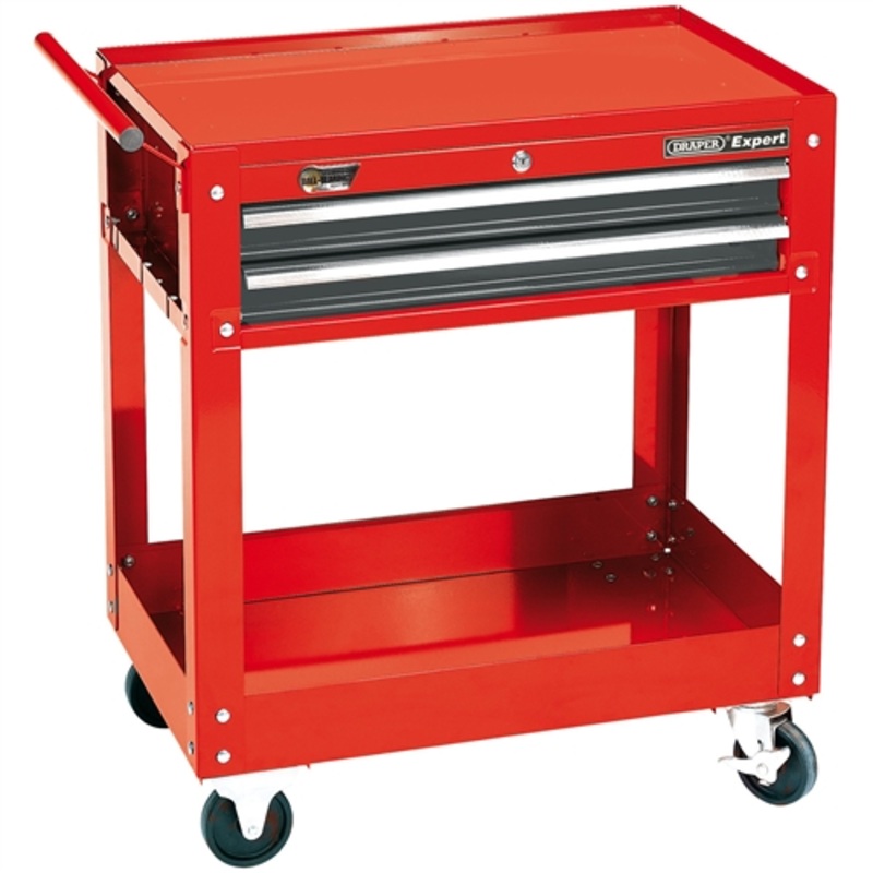 Draper Expert 2 Level Tool Trolley with Two Drawers