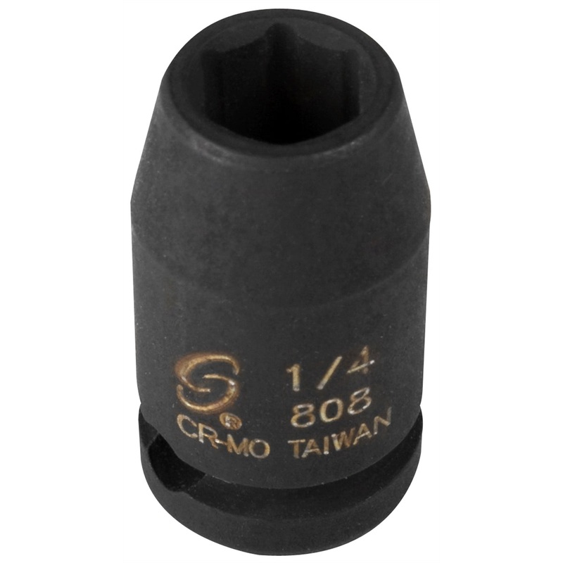 1/4″ Drive 6 Point Standard Impact Socket 1/4″