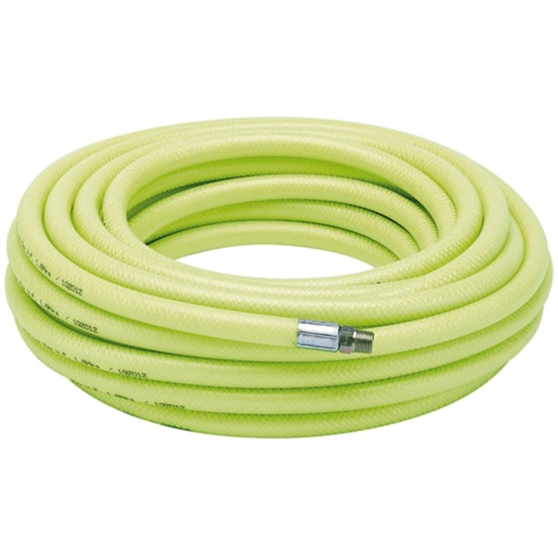 Draper High-Vis Air Line Hose, 15.2m, 8mm Bore, 1/4″ BSP