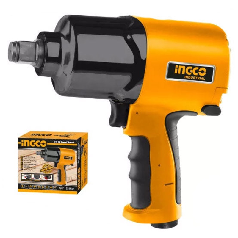 Ingco AIW341301 Air Impact Wrench 3/4″  7000rpm