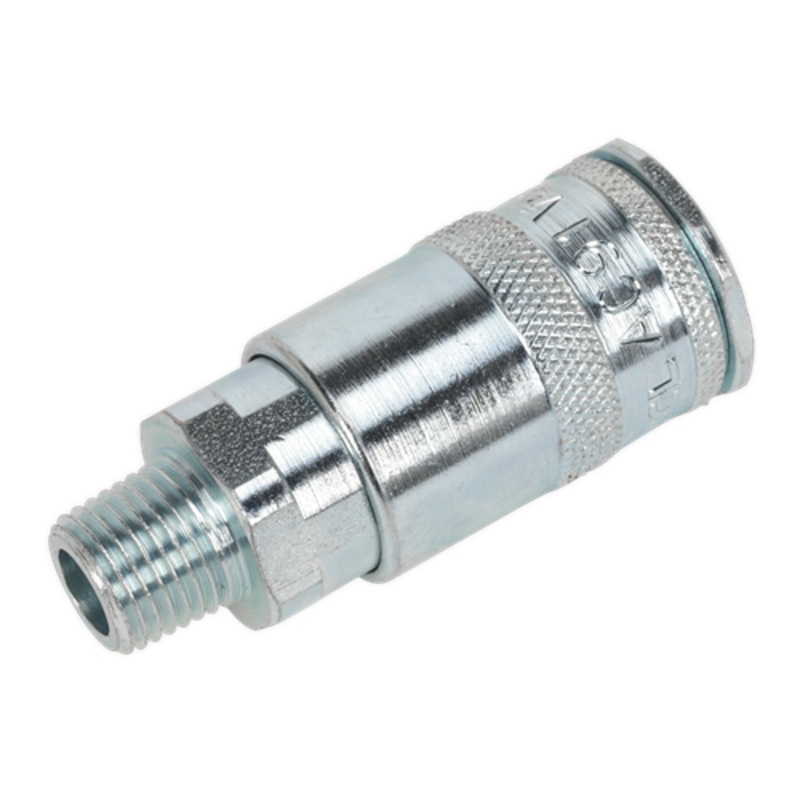 Sealey Coupling Body Male 1/4″BSPT Pack of 5