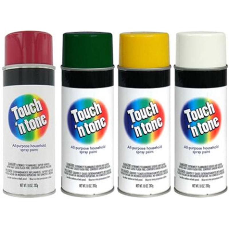 10 OZ CANARY YELLOW TOUCH TONE PAINT