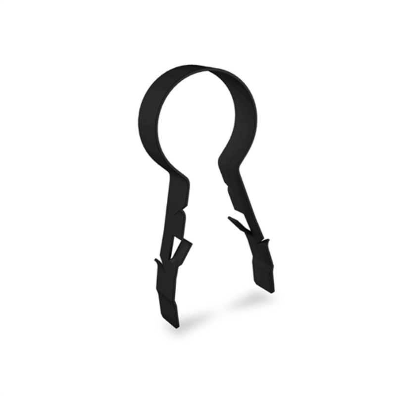 Linian SuperClip, Black, 15-18mm Super Cable Clips, Pack of 25