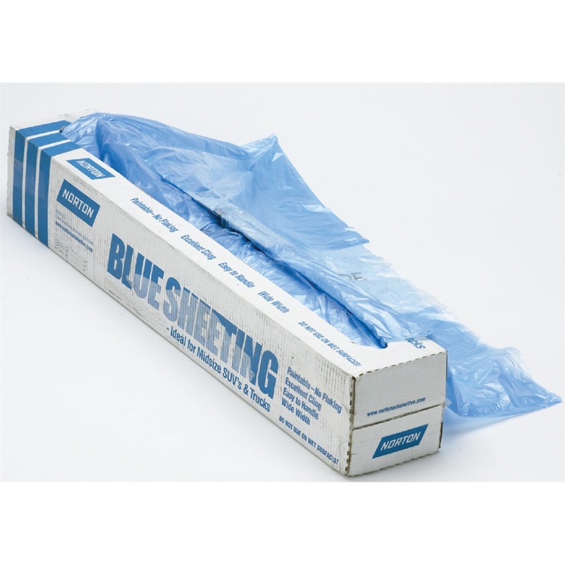 20′ X 350′ Paintable Blue Plastic Sheeting NOR03723