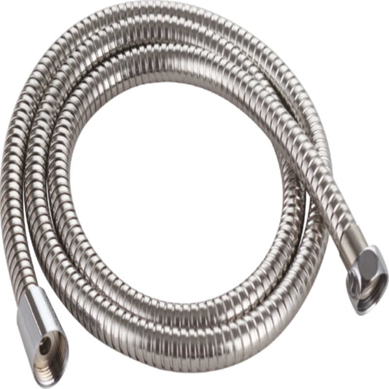 1.75M x 1/2″ x 9mm Bore Shower Hose CHROME Default Title