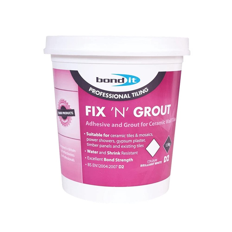 Fix ‘N’ Grout 1.5kg – Brilliant White