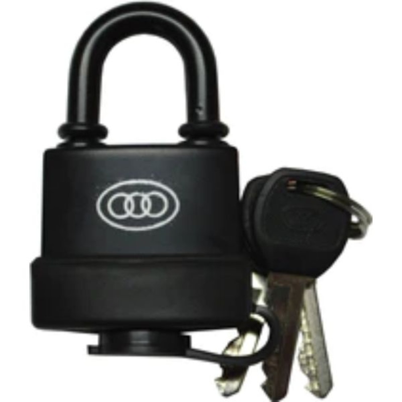 Tri-Circle Padlock with Waterproof Case #SK365 50mm