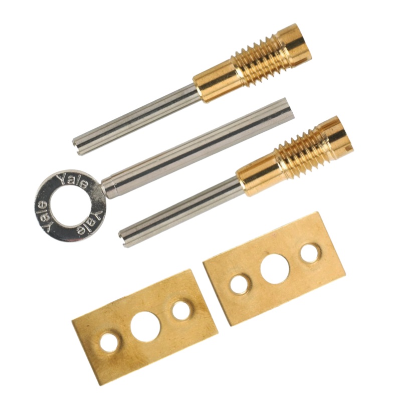 Yale 8013 Sash Window Bolt – PB Pair Visi