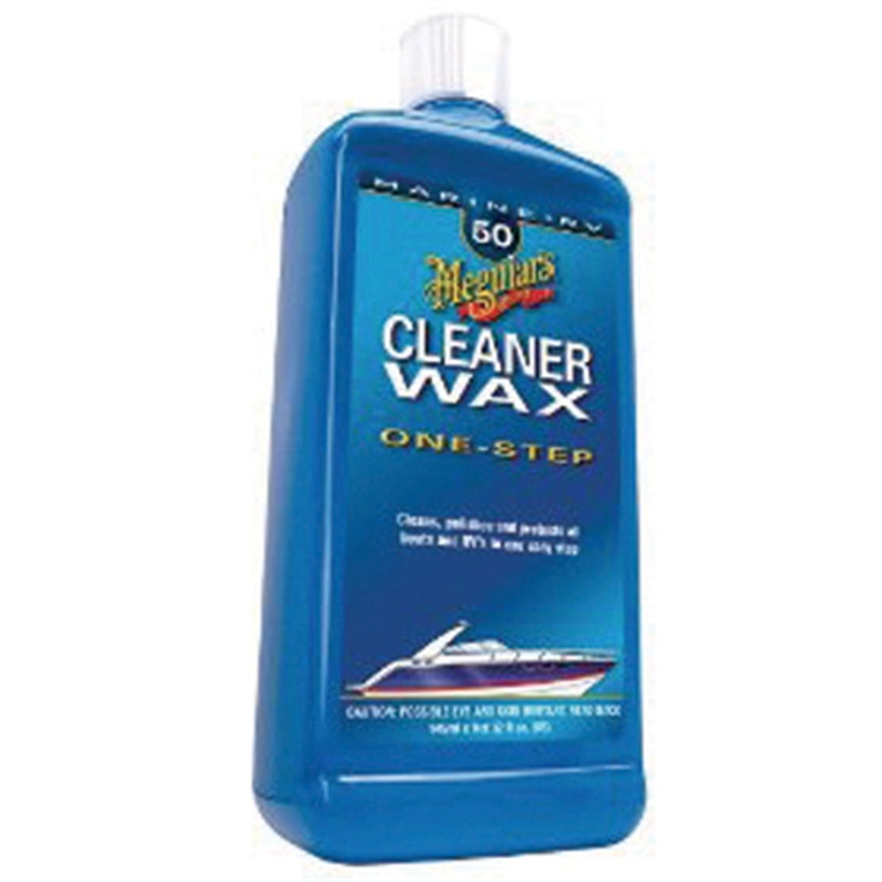 Marine Boat/RV Cleaner Wax One Step – Liquid 32oz MEGM5032