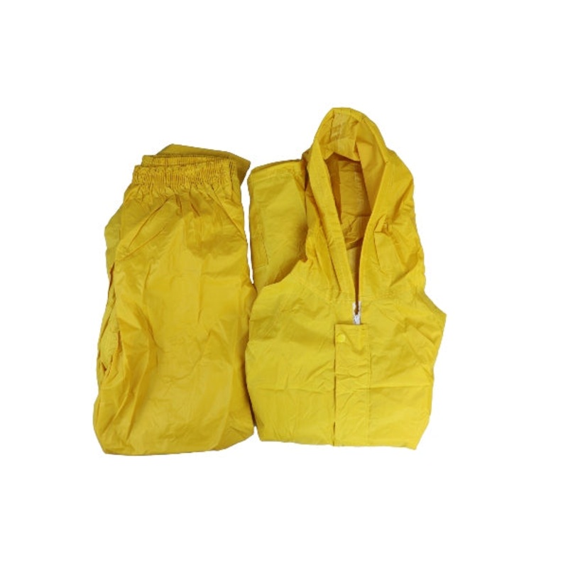 RAINSUIT YELLOW SIZE S