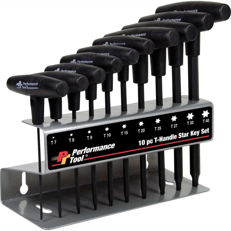 10 pc T-Handle Torx Set WLMW80276