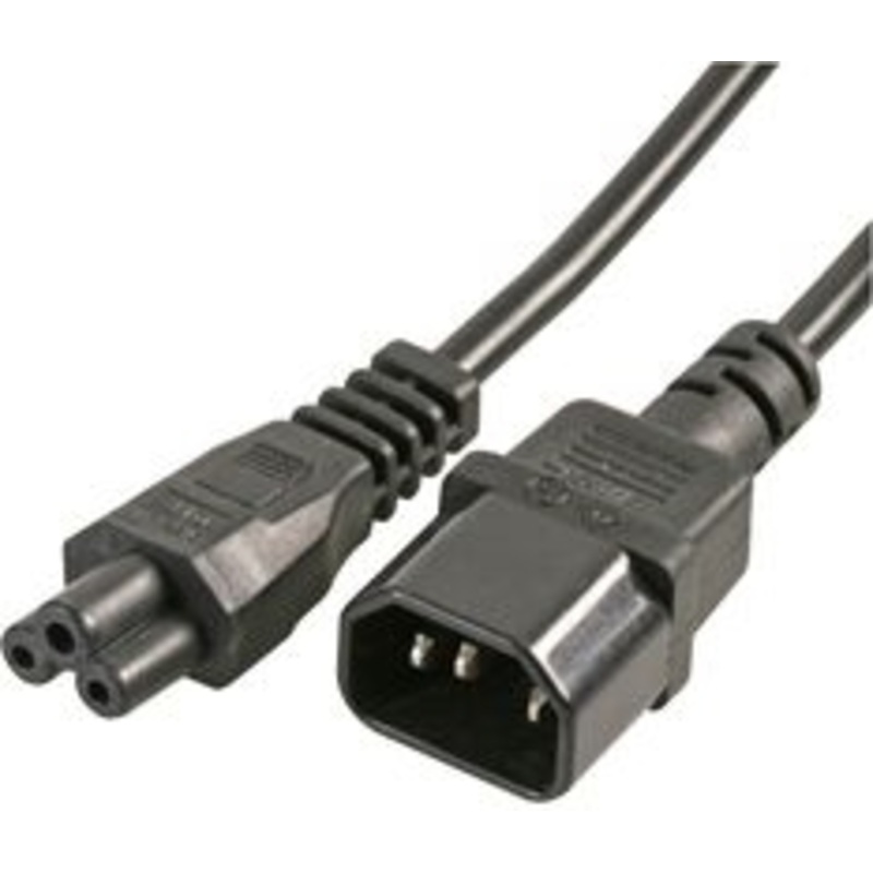 Pro Elec IEC C5 to IEC C14 Power Lead, 2m
