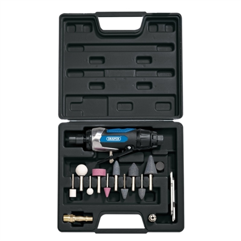 Draper Air Die Grinder Kit (15 Piece)