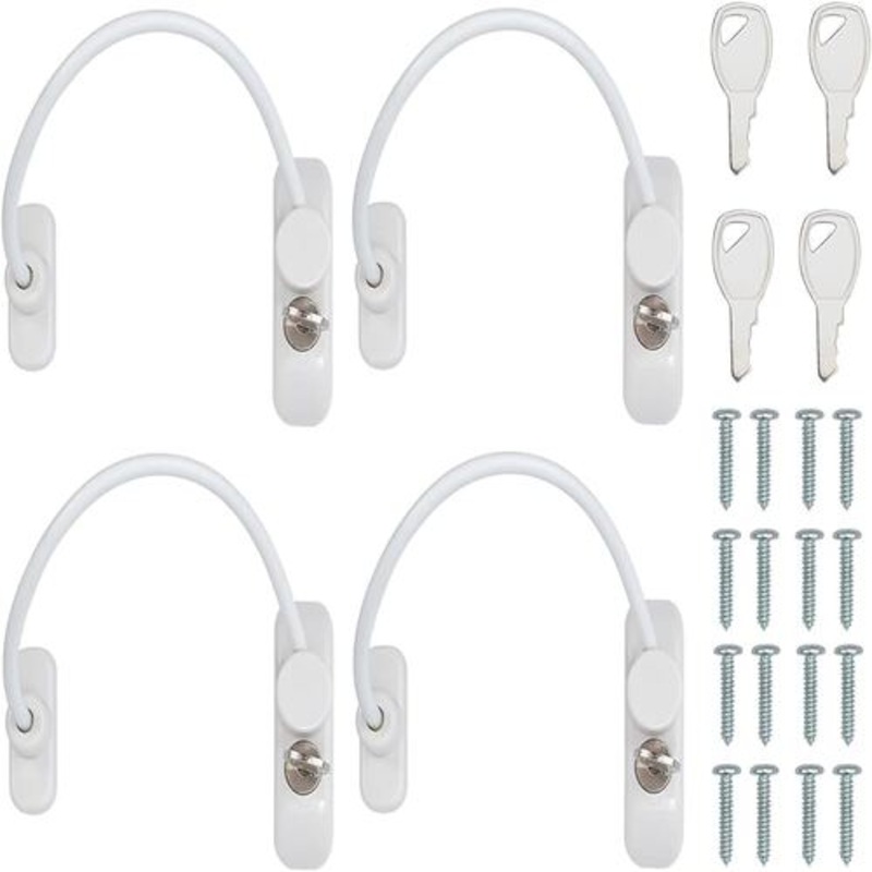 Window Cable Restrictor (4 Pack)