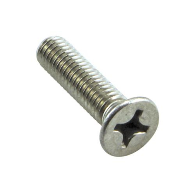 Champion M6 X 20mm Machine Screw Csk Phillips – 100Pk