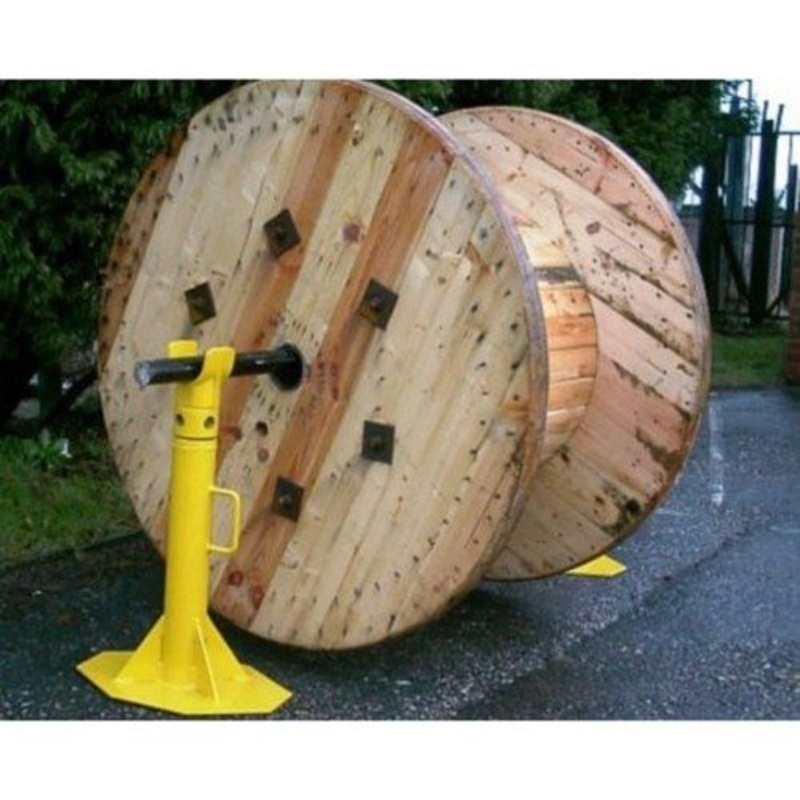 Zexum 6 Tonne Cable Jack Drum Dispenser De-reeling Stand