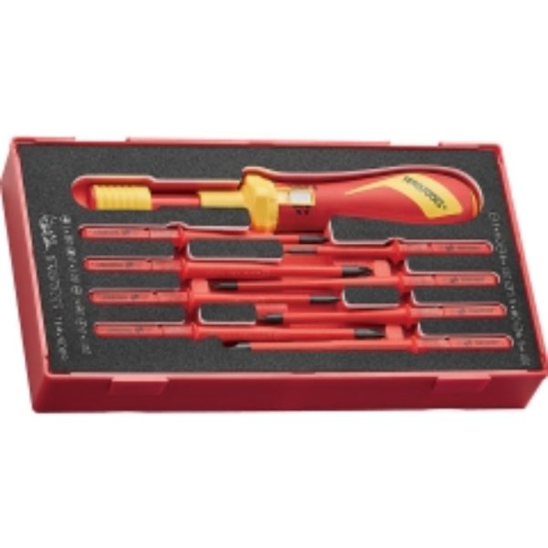 Teng 9Pc 1000V Vde Torque Screwdriver Set – Tc-Tray Eva
