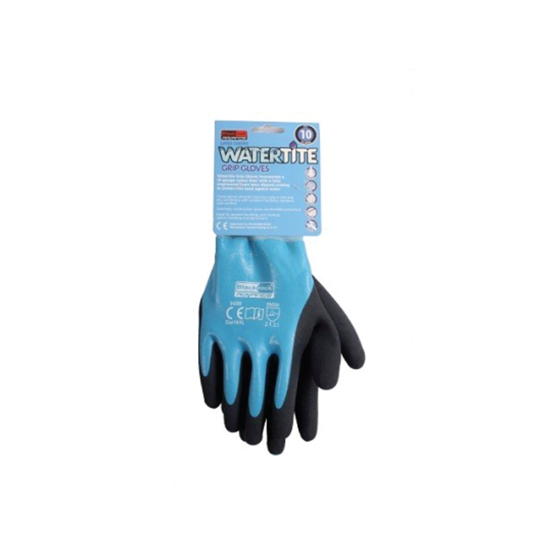 Watertite Latex Coated Gloves Size 10/XL Default Title