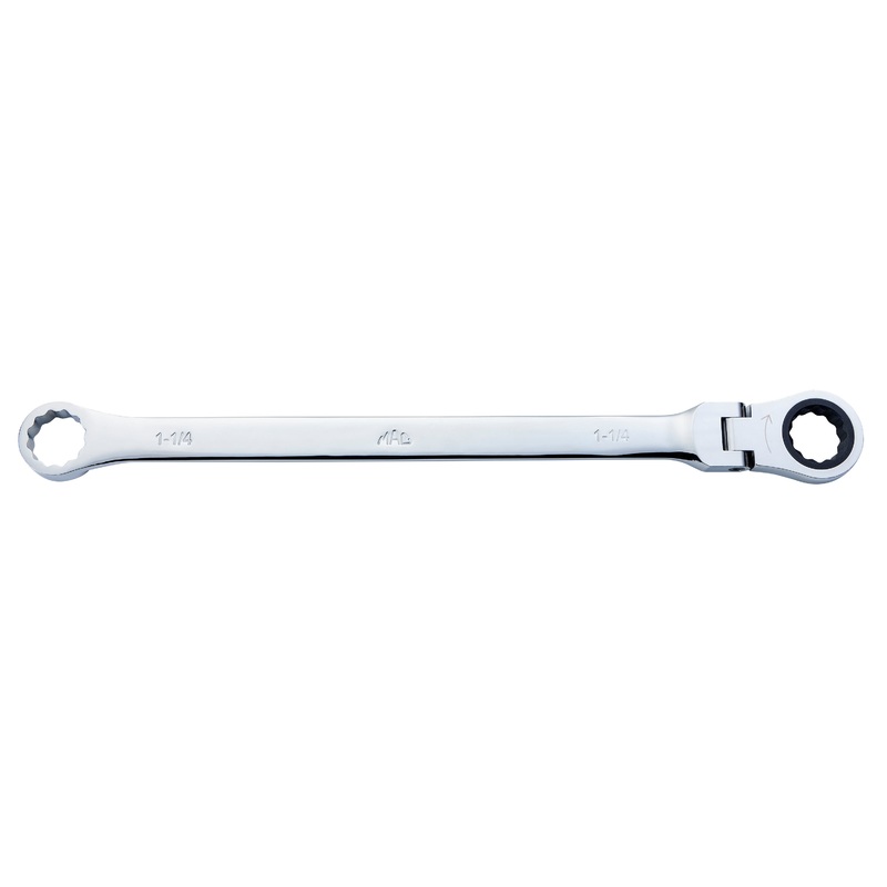 1-1/4″ XL Flex Head Ratcheting Wrench  12 pt.